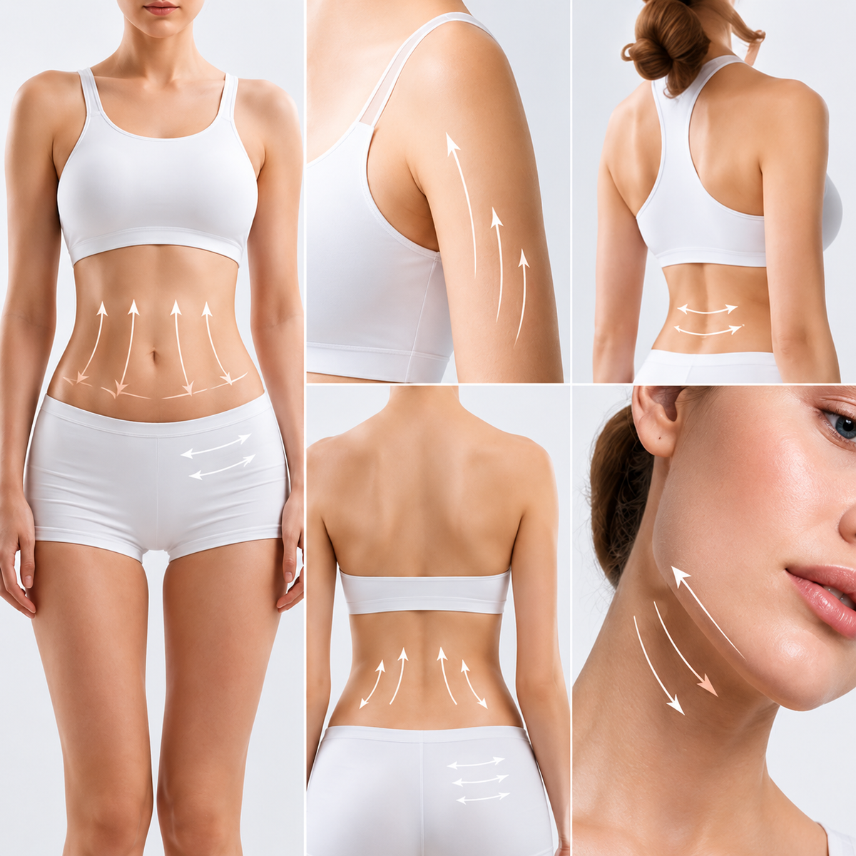 Sanilogica BodyForm - Vacuum Body Massager with EMS, LED & Suction Cups