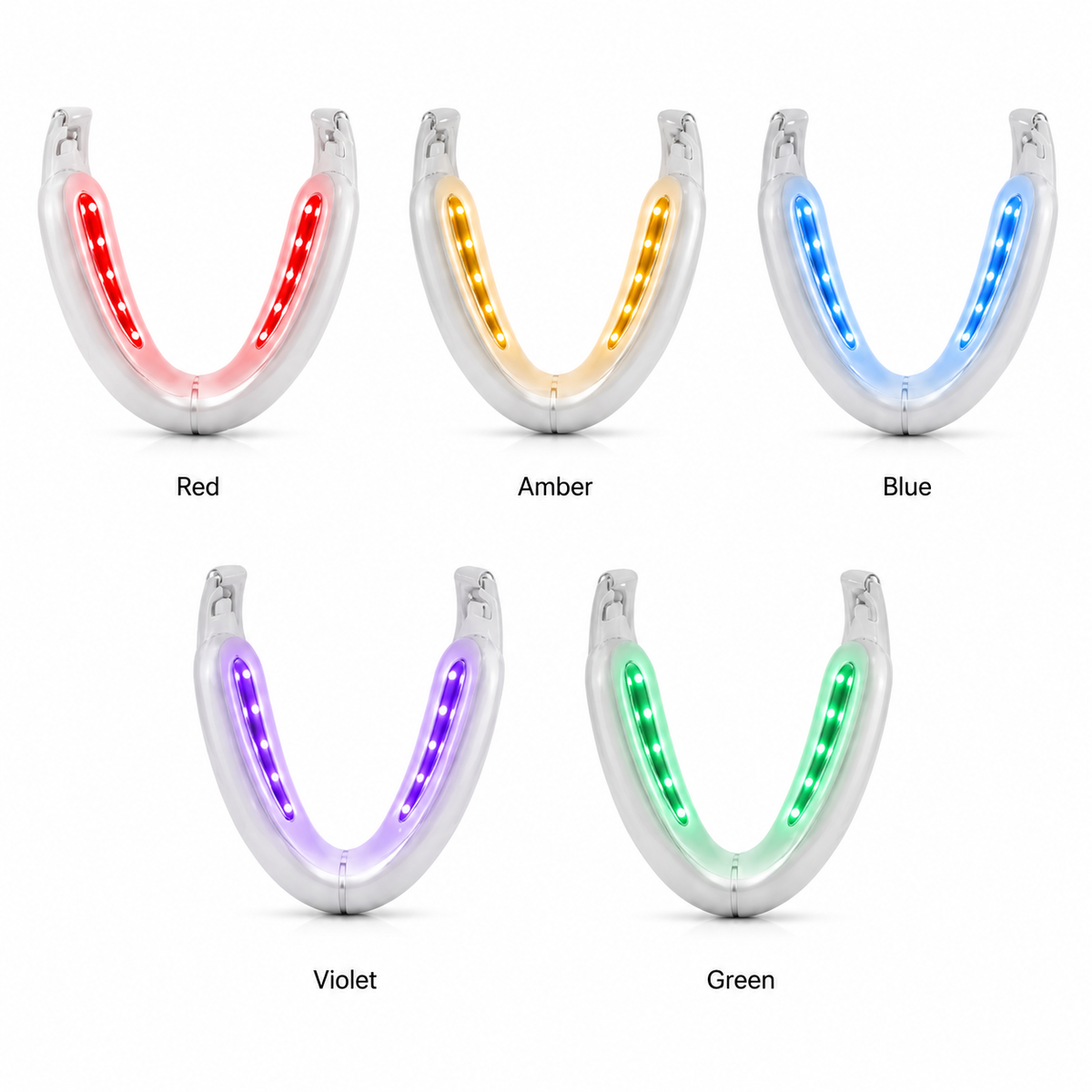 Sanilogica DefinePro - Wearable EMS Jawline Massager with LED & Vibration